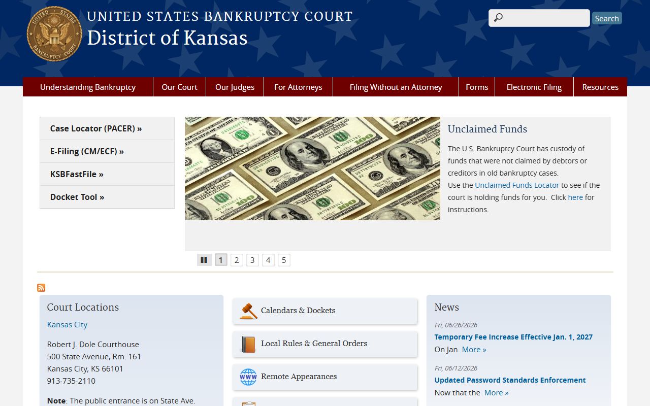 Osage County District Court bankruptcy court distinction